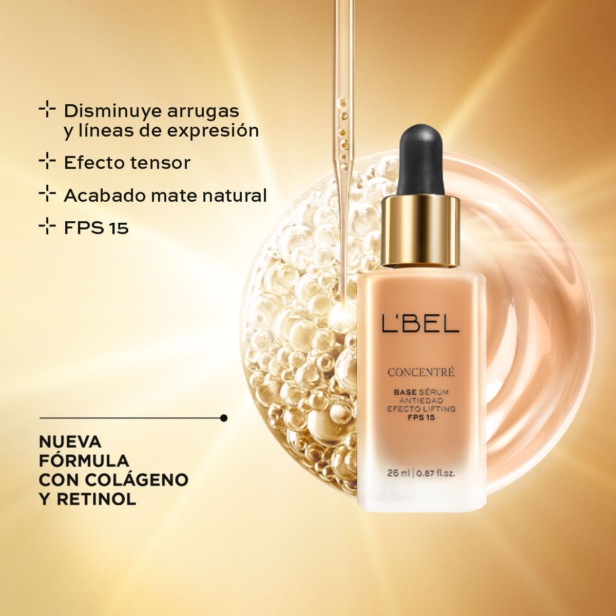 Base de Maquillaje Sérum Concentré Total 26ml
