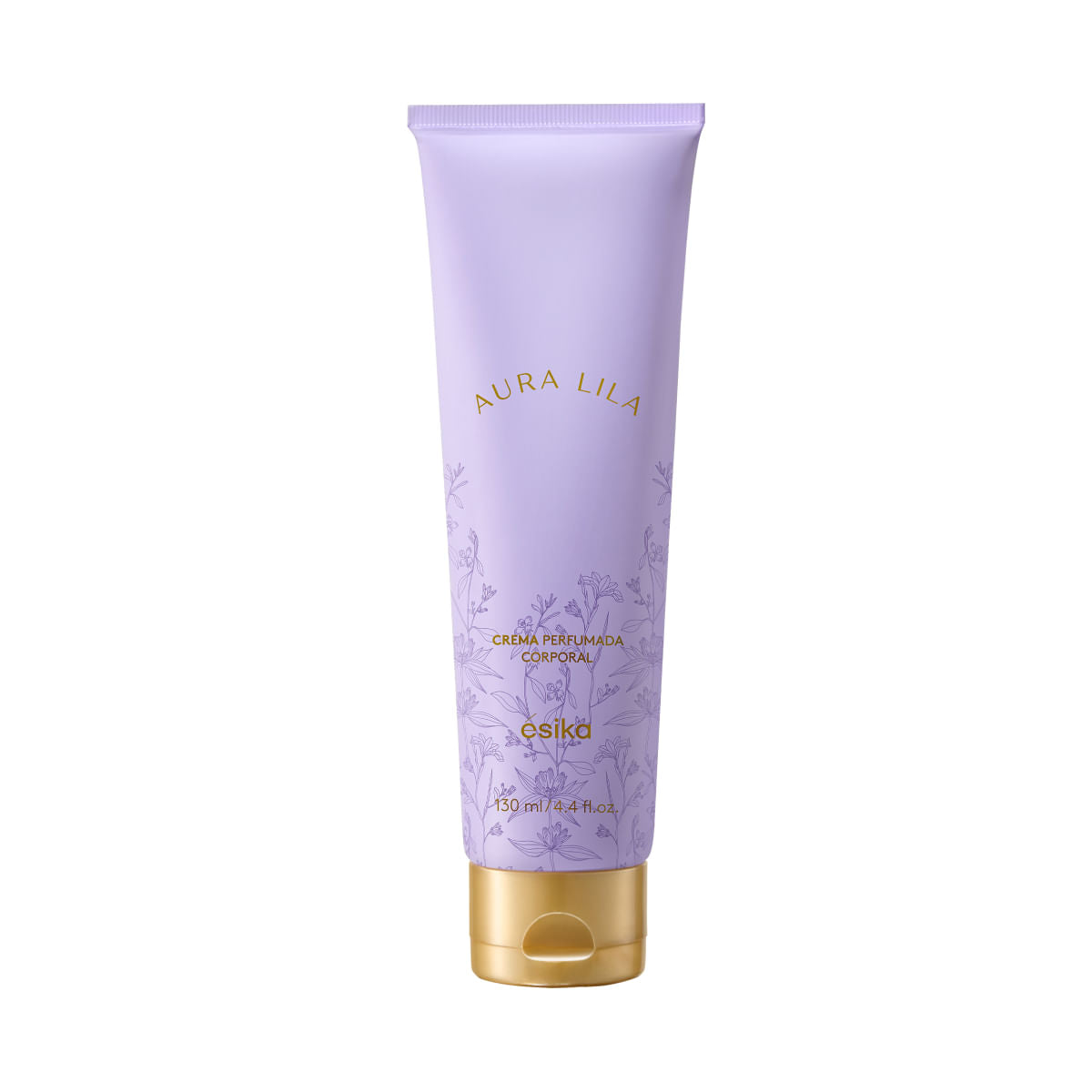 Crema Perfumada Aura Lila, 130 ml