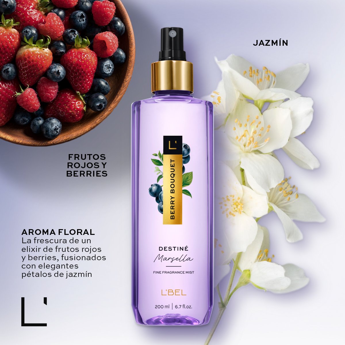 El Aroma Dulce con más halagos- 😉 Destiné Marsella Berry Bouquet