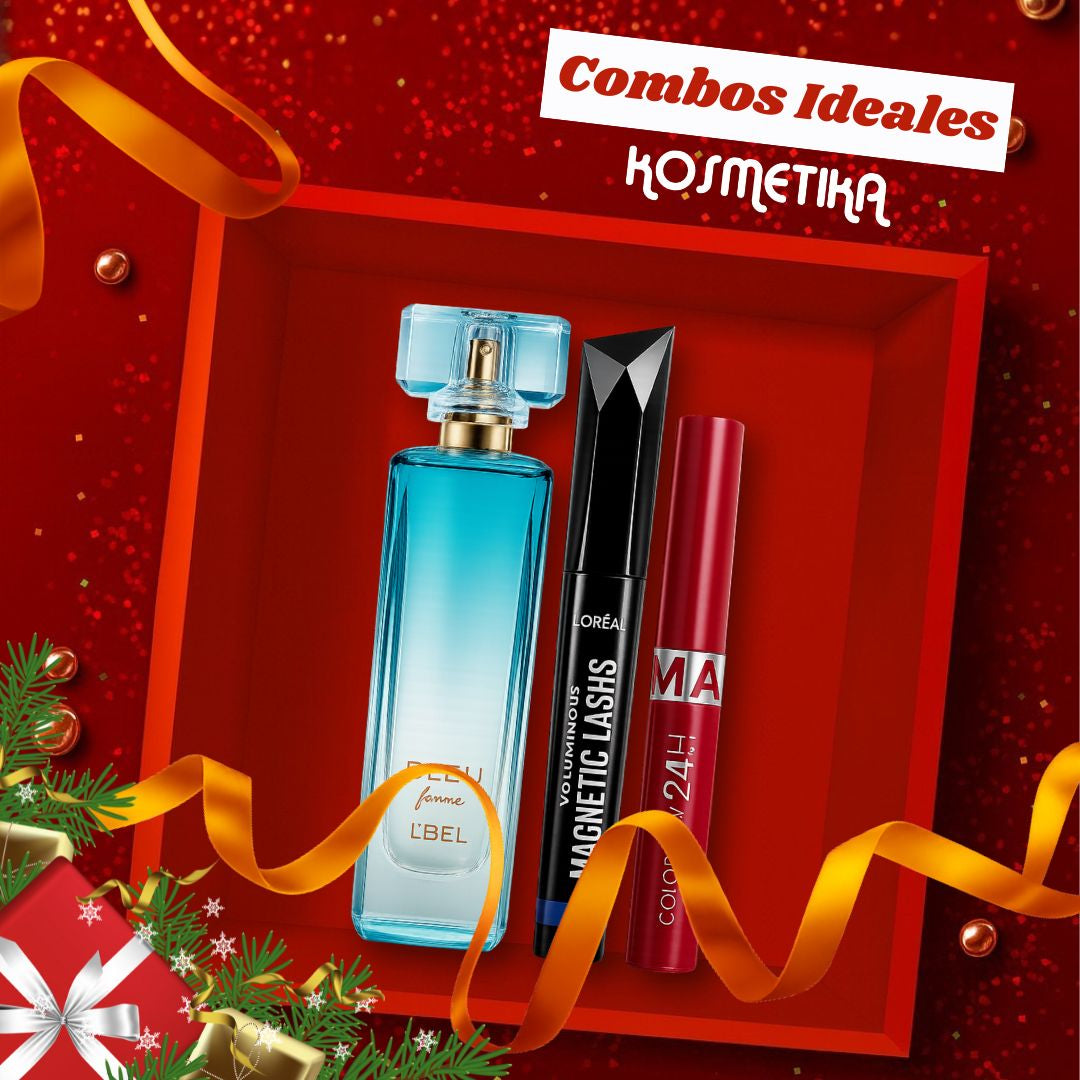 Combo 6- Bleu Femme + Magnetic Lash + Labial mate colorfix