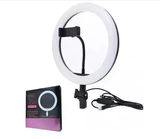 Aro de luz con portacelular