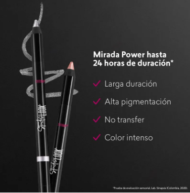 Delineador Blanco efecto gel Cyzone