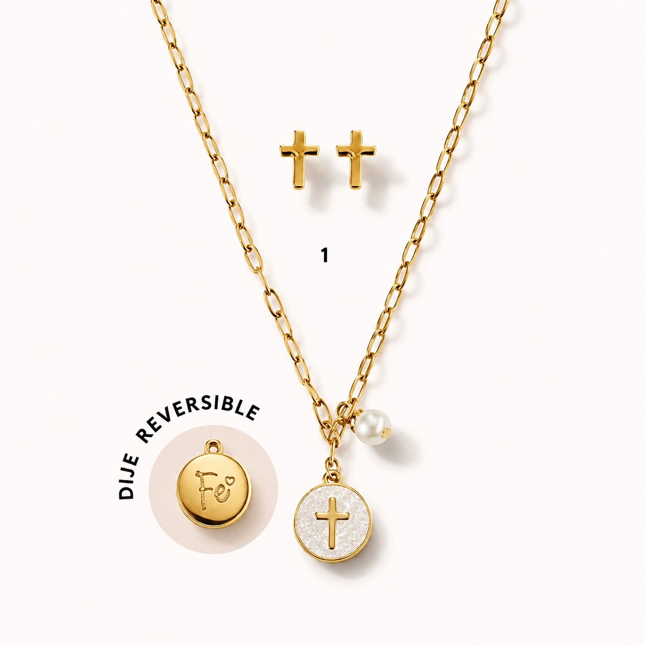 Set Collar + aretes little grace