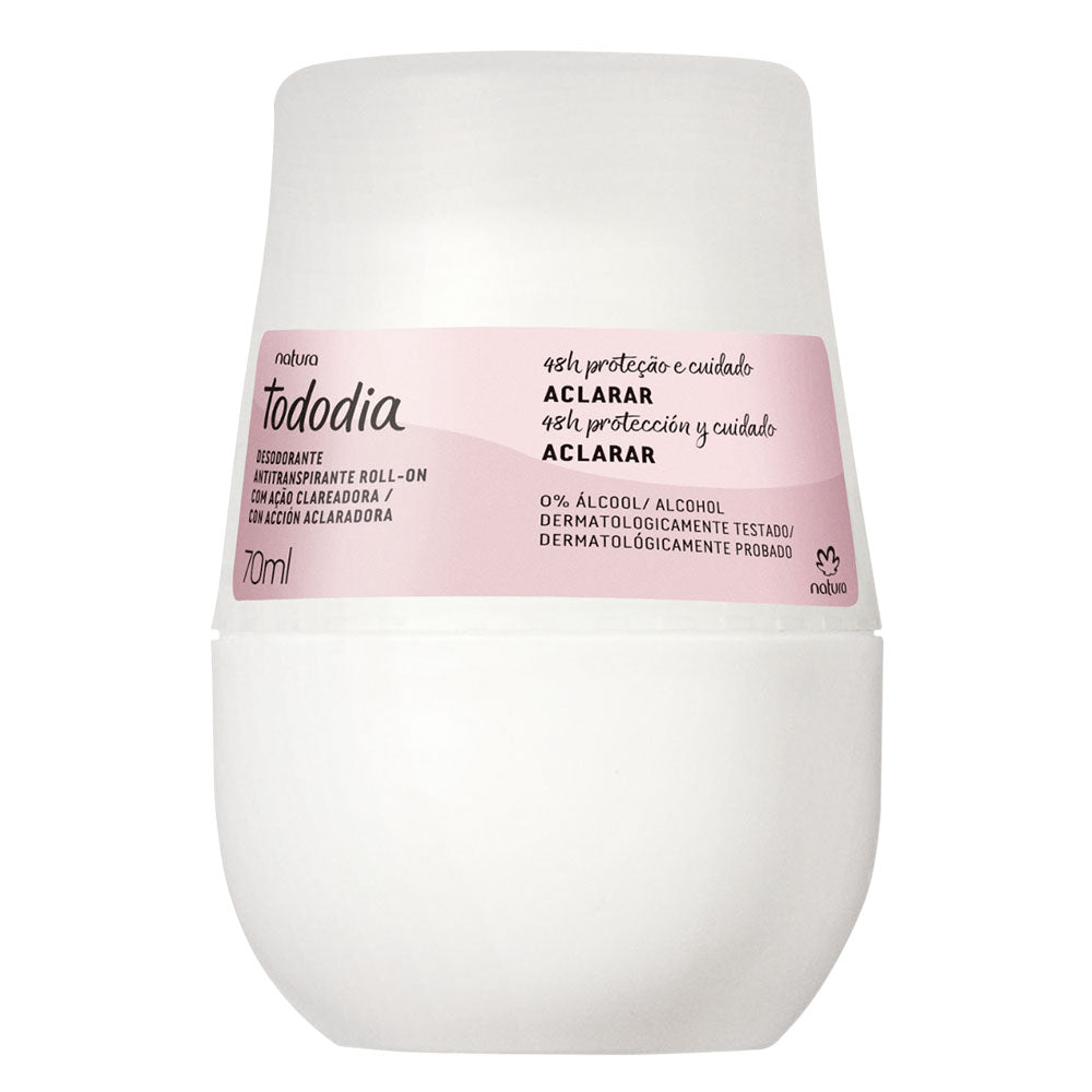 Desodorante antitranspirante roll-on aclarador