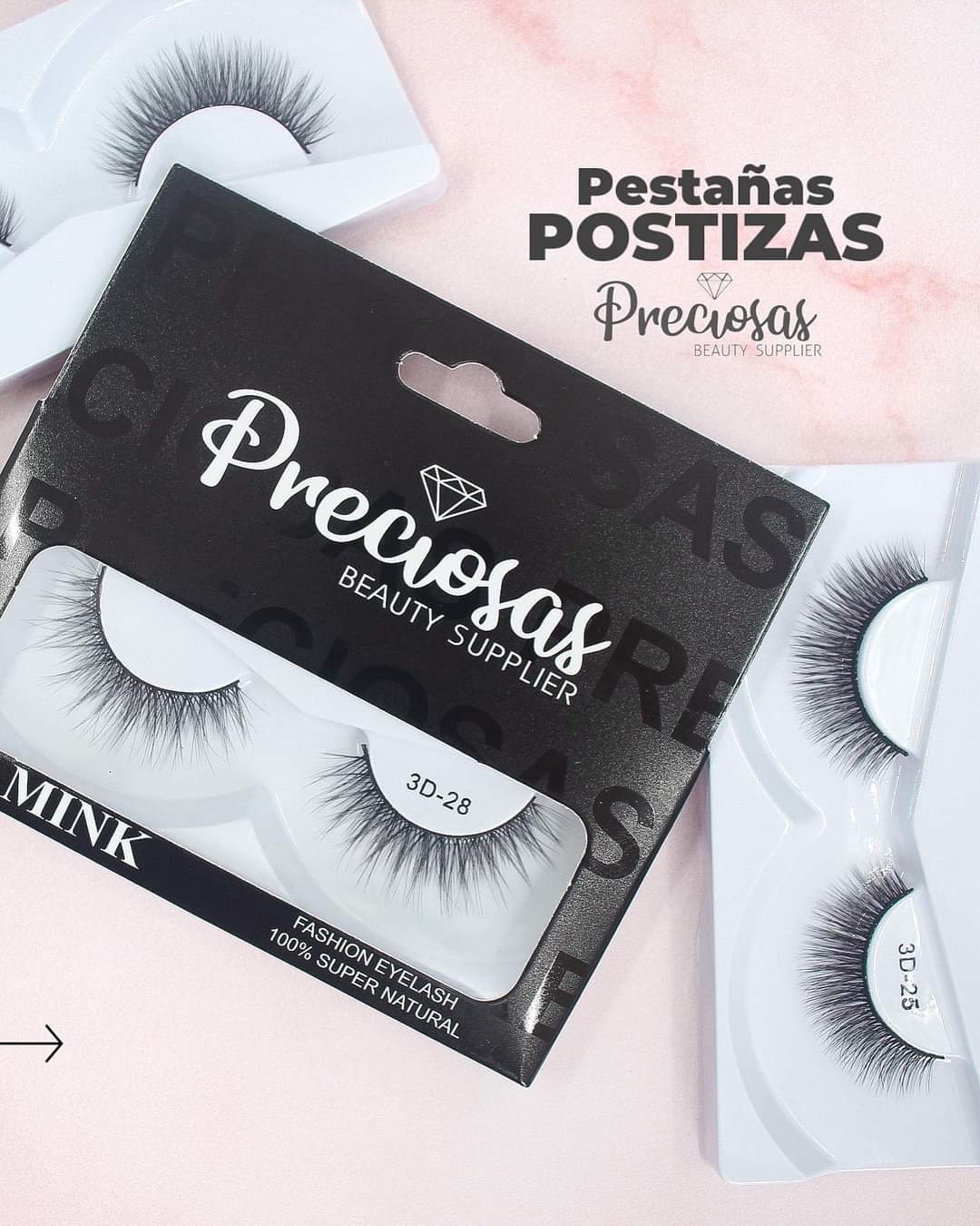 PESTAÑAS POSTIZAS 1 par