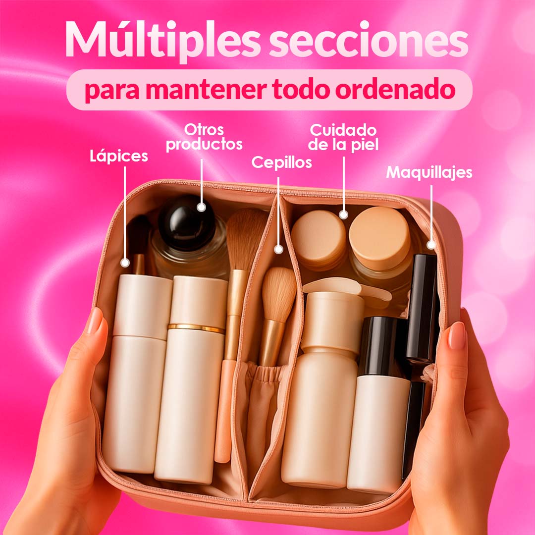 COSMETIQUERO ELEGANTE MULTIFUNCIONAL