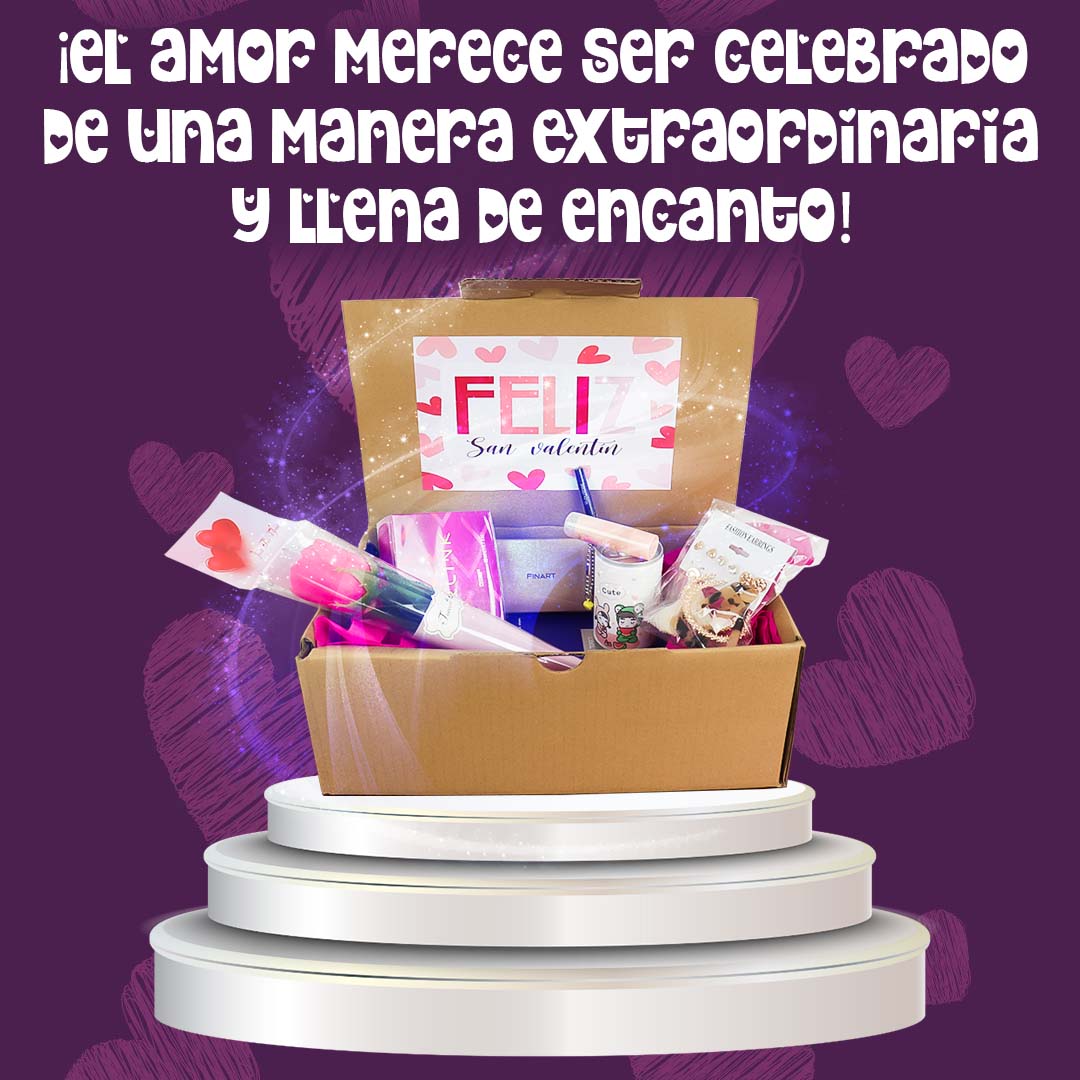 CAJA SAN VALENTÍN PARA MUJER ❤️SUPER PROMO❤️