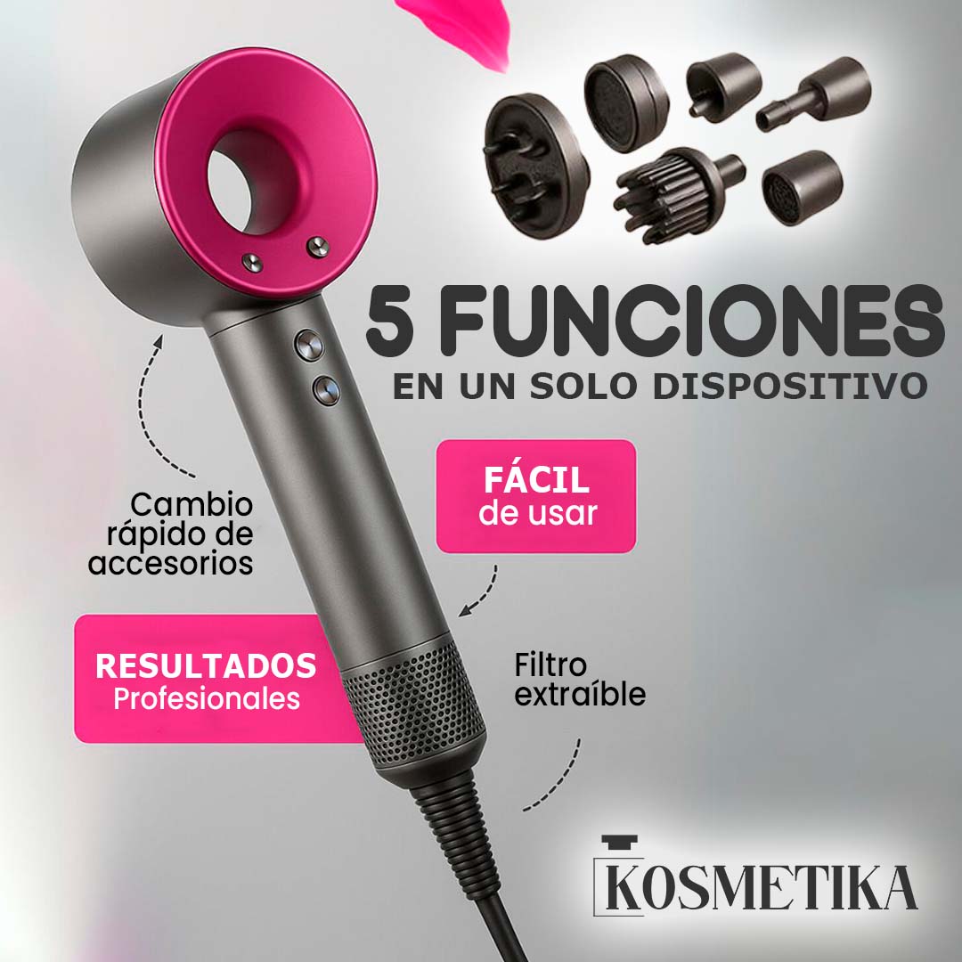 SECADOR DE CABELLO 5 EN 1 🎁PROMO ENVÍO GRATIS🎁