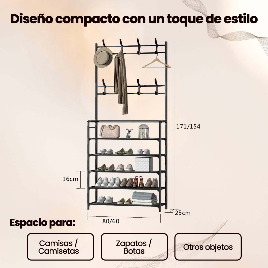 PERCHERO ORGANIZADOR DE ROPA 🎁SUPER PROMO🎁