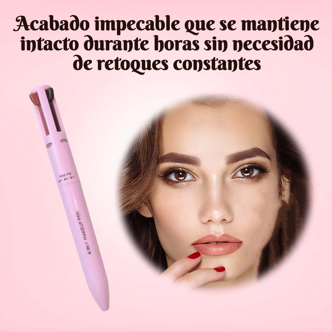 Delineador 4 EN 1 🎁Cejas, ojos, labios e iluminador 🎁Viral de TIKTOK 🎁