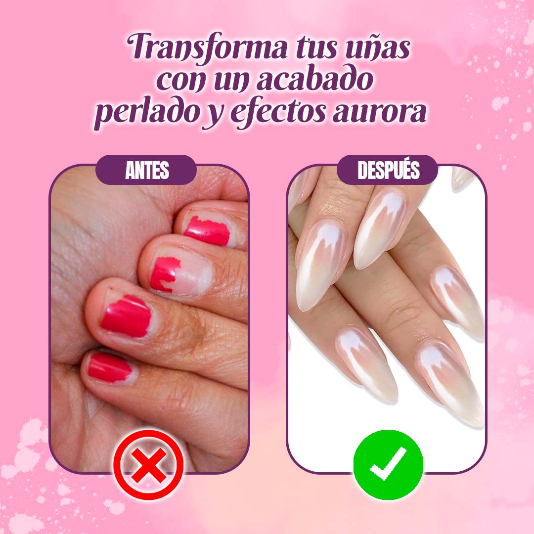 PACK PARA UÑAS EFECTO AURORA 🎁SET COMPLETO🎁