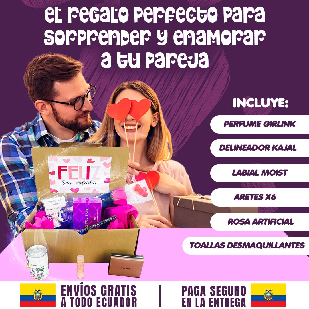 CAJA SAN VALENTÍN PARA MUJER ❤️SUPER PROMO❤️