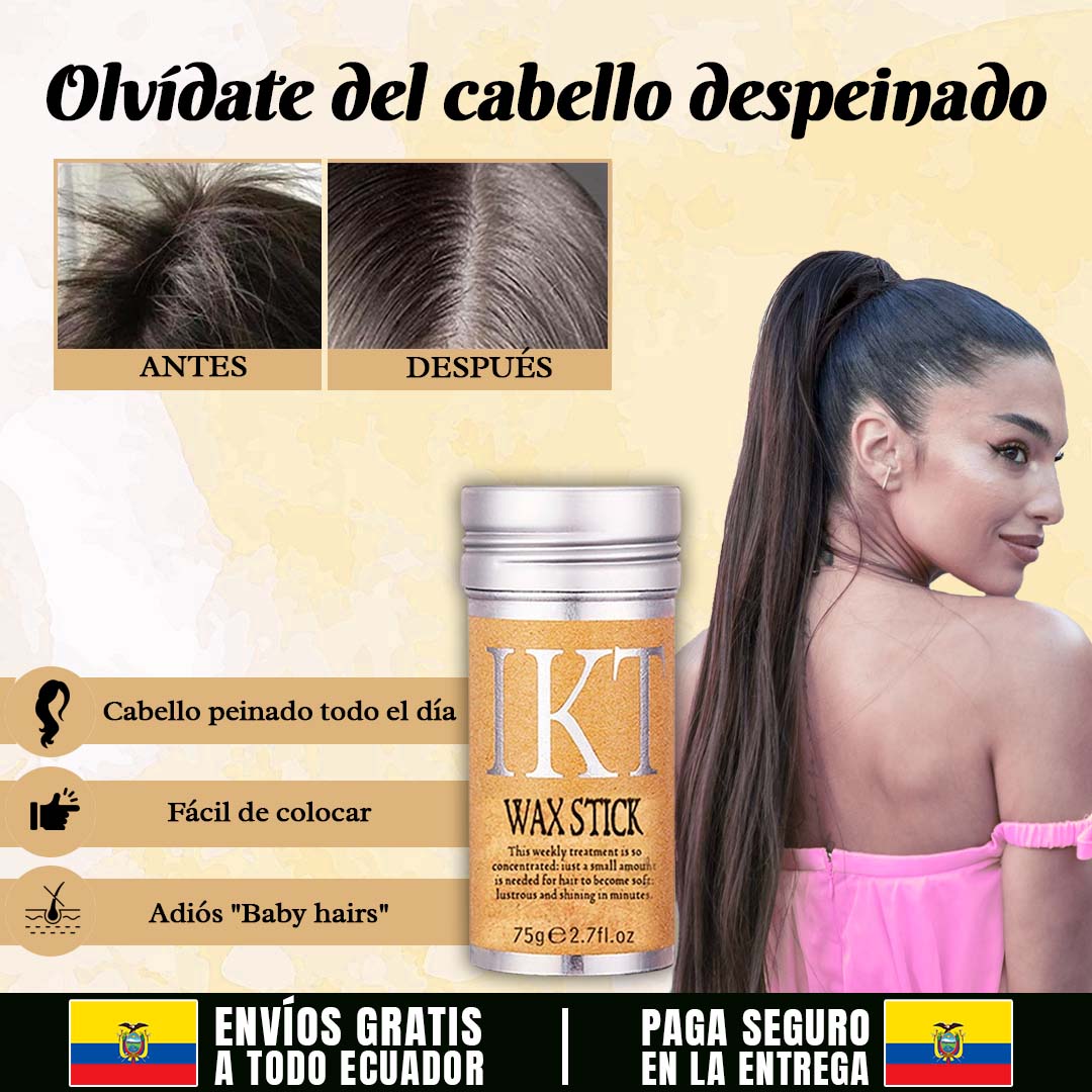 CERA EN BARRA PARA ELIMINAR FRIZZ 🎁PROMO 2 UNIDADES🎁