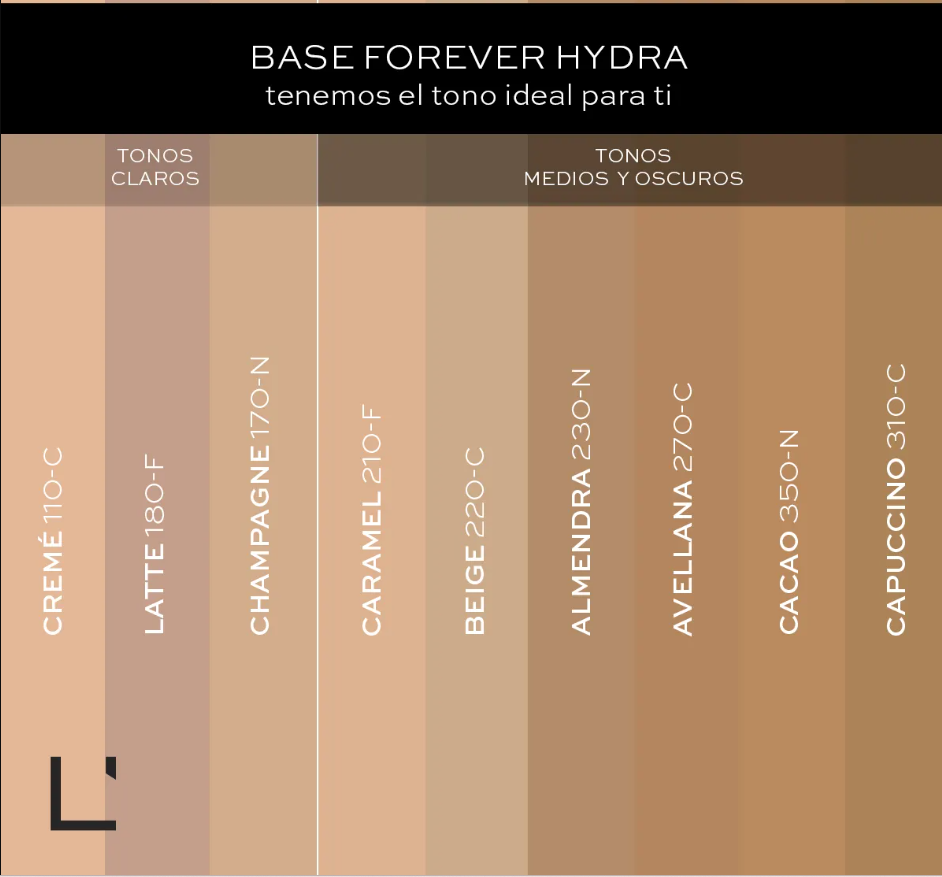 Base de maquillaje Forever Hydra