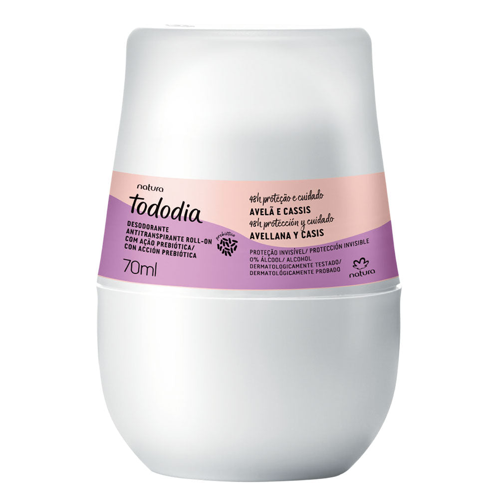 Desodorante antitranspirante roll-on avellana y casis