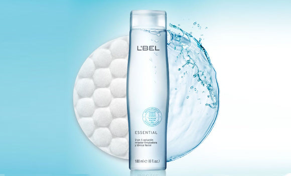 L'BEL® Essential Crema Limpiadora Exfoliante Facial para Piel Normal a Grasa, 180ml
