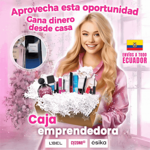 Caja emprendedora Esika, Lbel y Cyzone (Personalizada)
