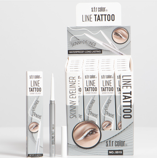 Lápiz de ojos Blanco - Line tattoo