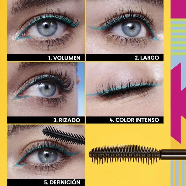 MASCARA MULTI LASH PARA PESTAÑAS LARGAS Y RIZADAS - TONO CAFE
