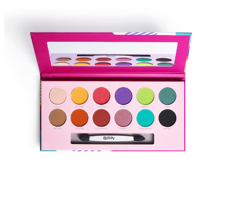 Paleta De Sombras TONO FEVER - FUCSIA BARBIE alta pigmentación