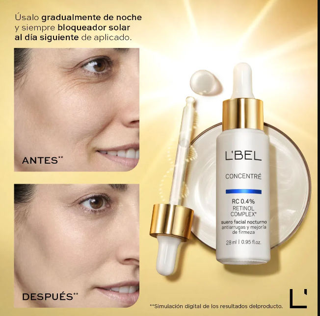 SERUM 10% Retinol Facial - trata Arrugas Profundas y da Firmeza