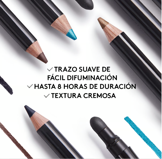Delineador de ojos NEGRO con difuminador - Kohl