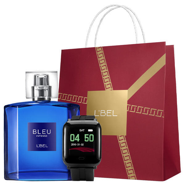 Set bleu + reloj