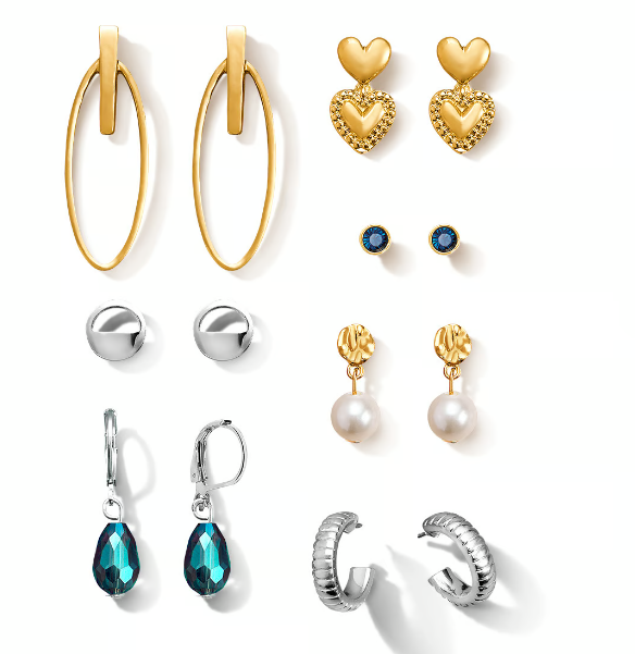 Estuche de Aretes x 7 - Stacia