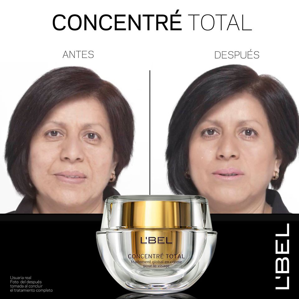 Crema de tratamiento dia/noche Para rostro- 10 beneficios CONCENTRÉ TOTAl