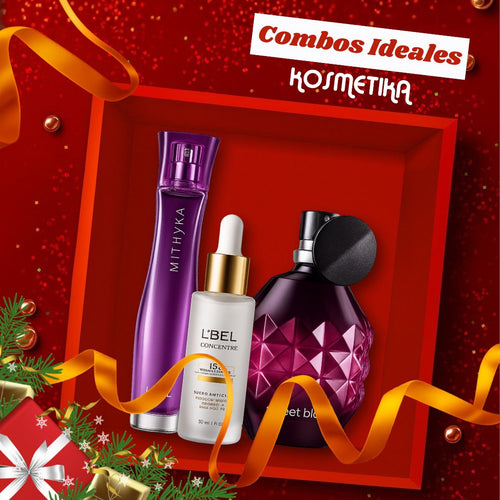 Combo 10- Perfume Mithyka + Perfume Sweet Black + Sérum de Ácido Hialurónico