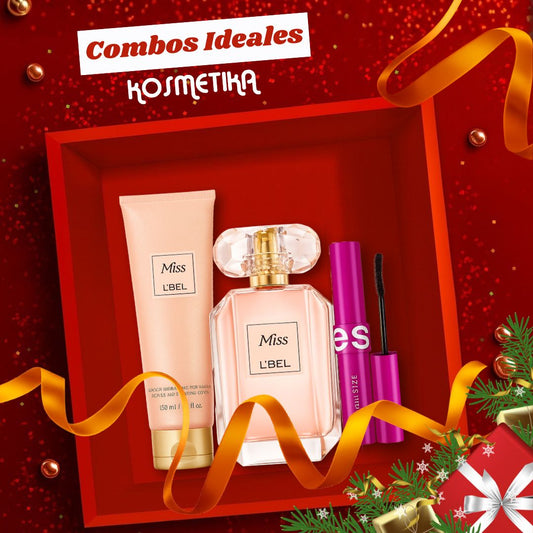 Combo 1- Perfume Fleur +crema +rímel Esika