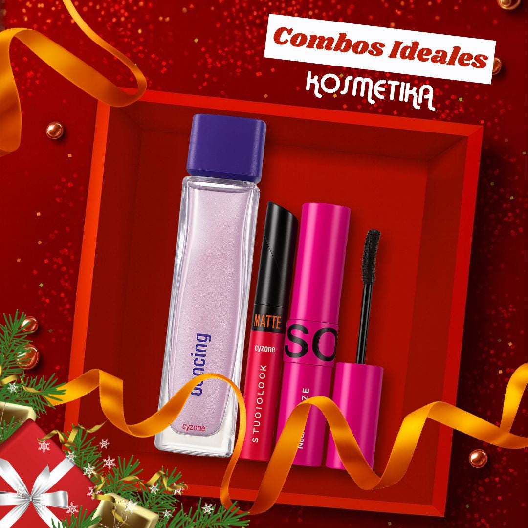 Combo 2- Perfume Dancing Nigth + Labial Mate permanente +Rímel Esika