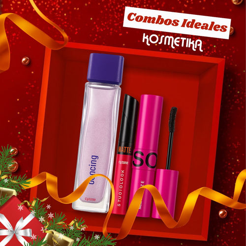 Combo 2- Perfume Dancing Nigth + Labial Mate permanente +Rímel Esika