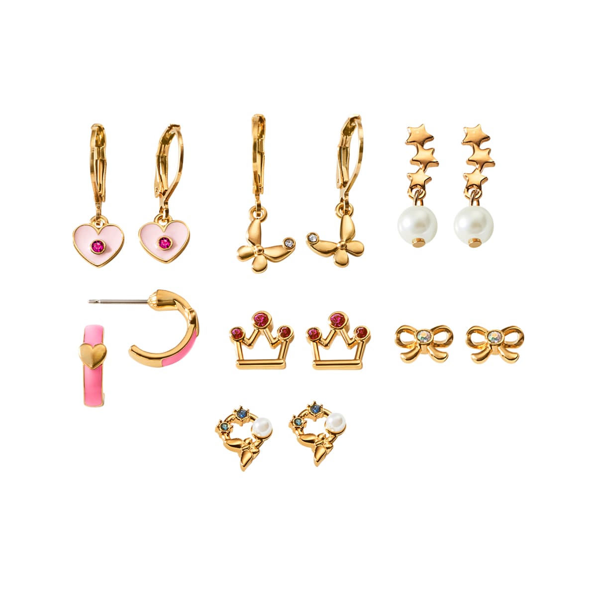 Set Aretes de NIÑA x7 Pretty Daydream