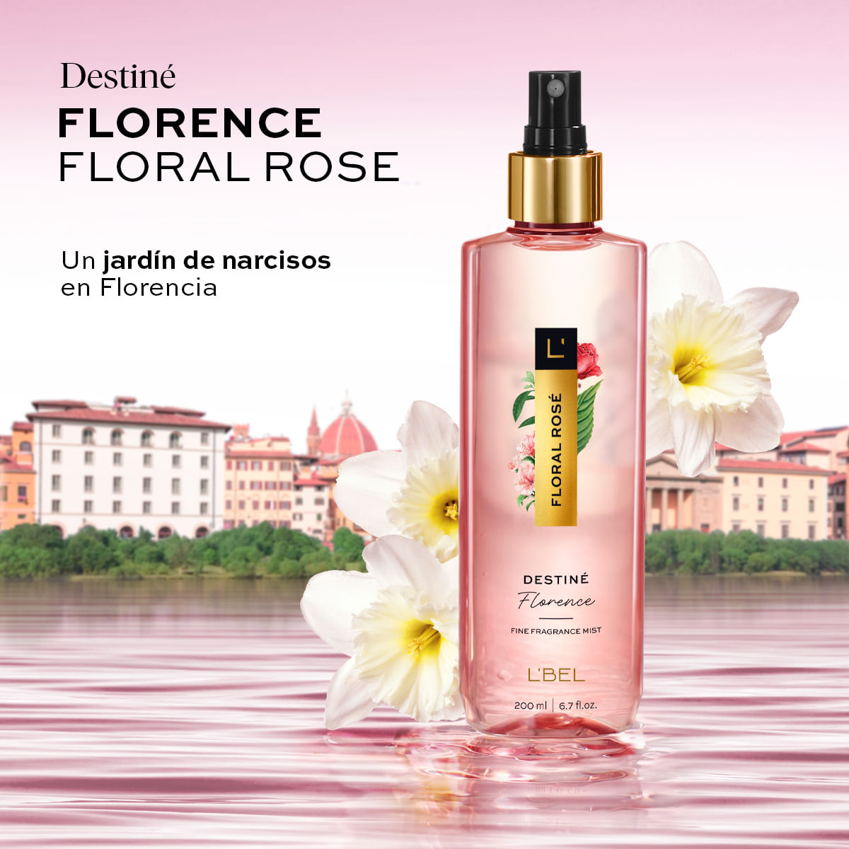 Destiné Colonia Florence Floral Rosé