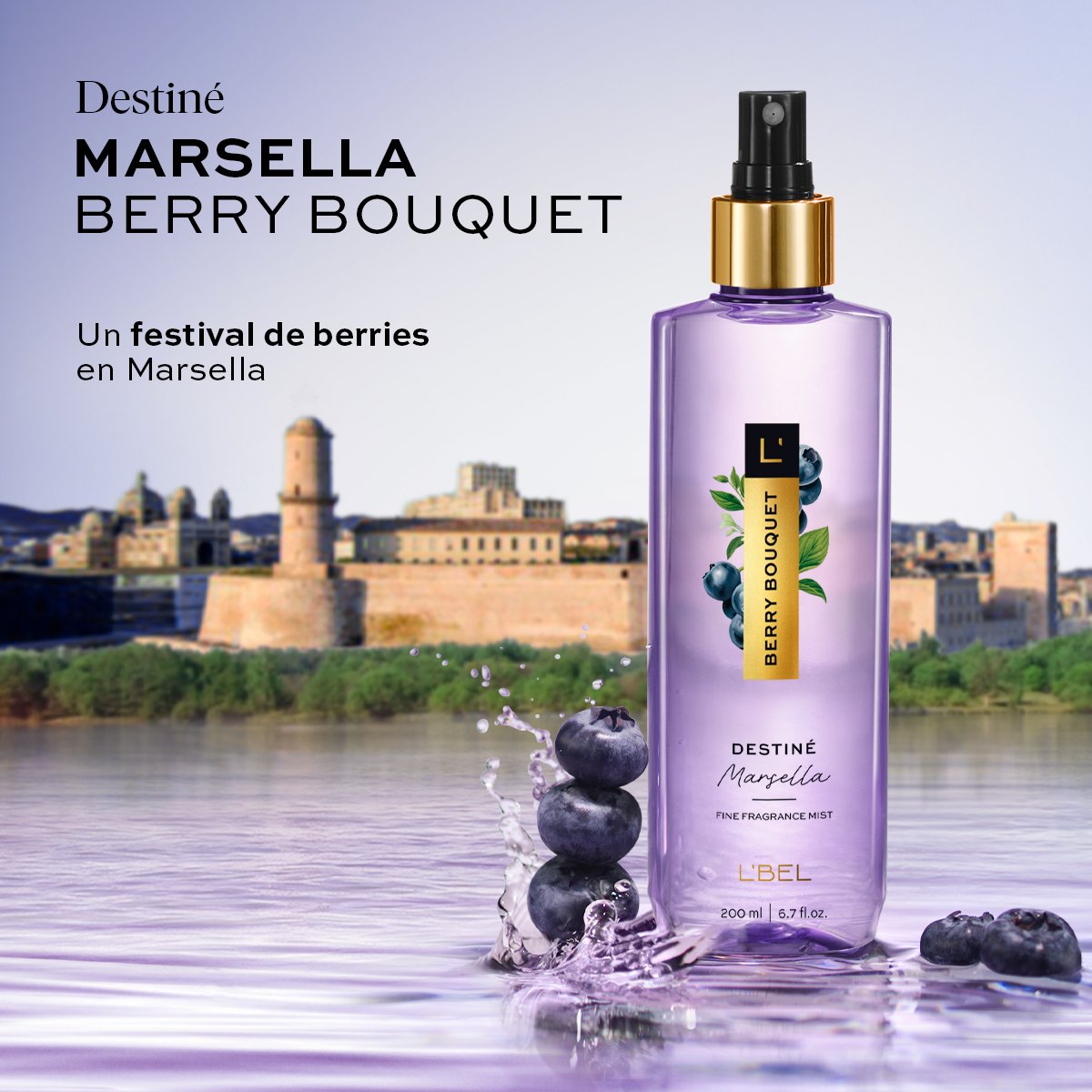 Colonia Destiné Marsella Berry Bouquet