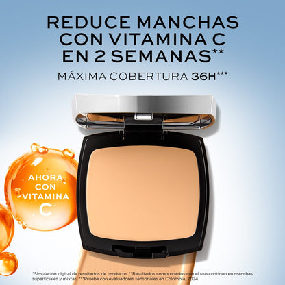 Base con vitamina C antimanchas Solutions Pro Clarité- tono caramel 210