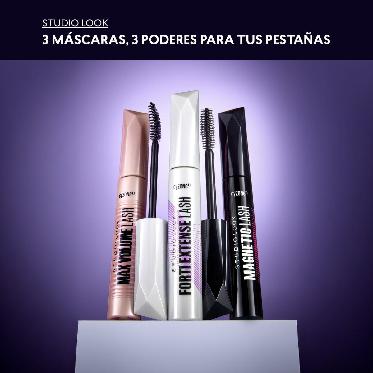 Forti Extense Lash Studio Look