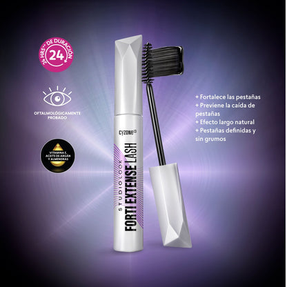 Forti Extense Lash Studio Look