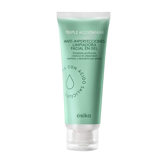 Limpiadora Facial en Gel Anti-imperfecciones Triple Acción Max