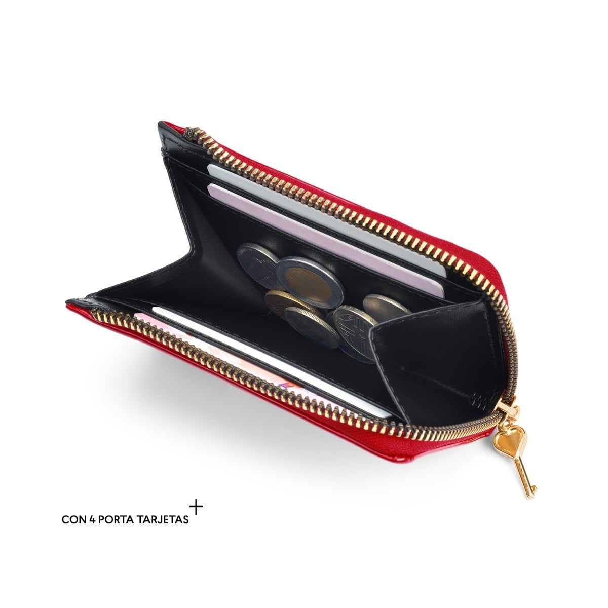 Monedero para mujer Love & Lock