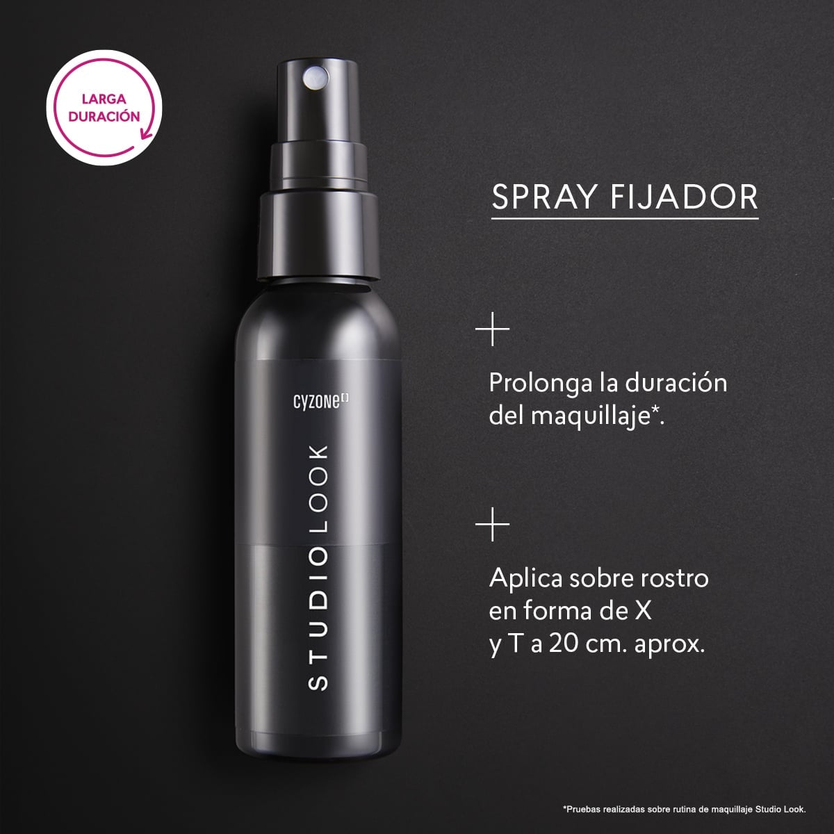 Spray Fijador de maquillaje Cyzone