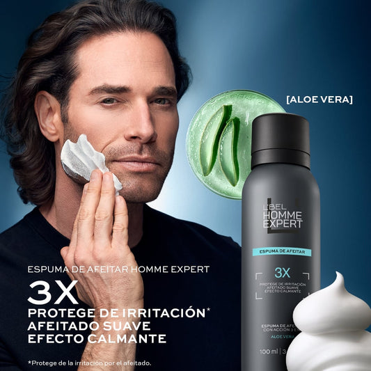 Espuma de afeitar Homme Expert