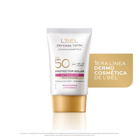 Protector Solar Facial con Color Défense Total Anti-Manchas