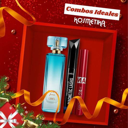 Combo 6- Bleu Femme + Magnetic Lash + Labial mate colorfix