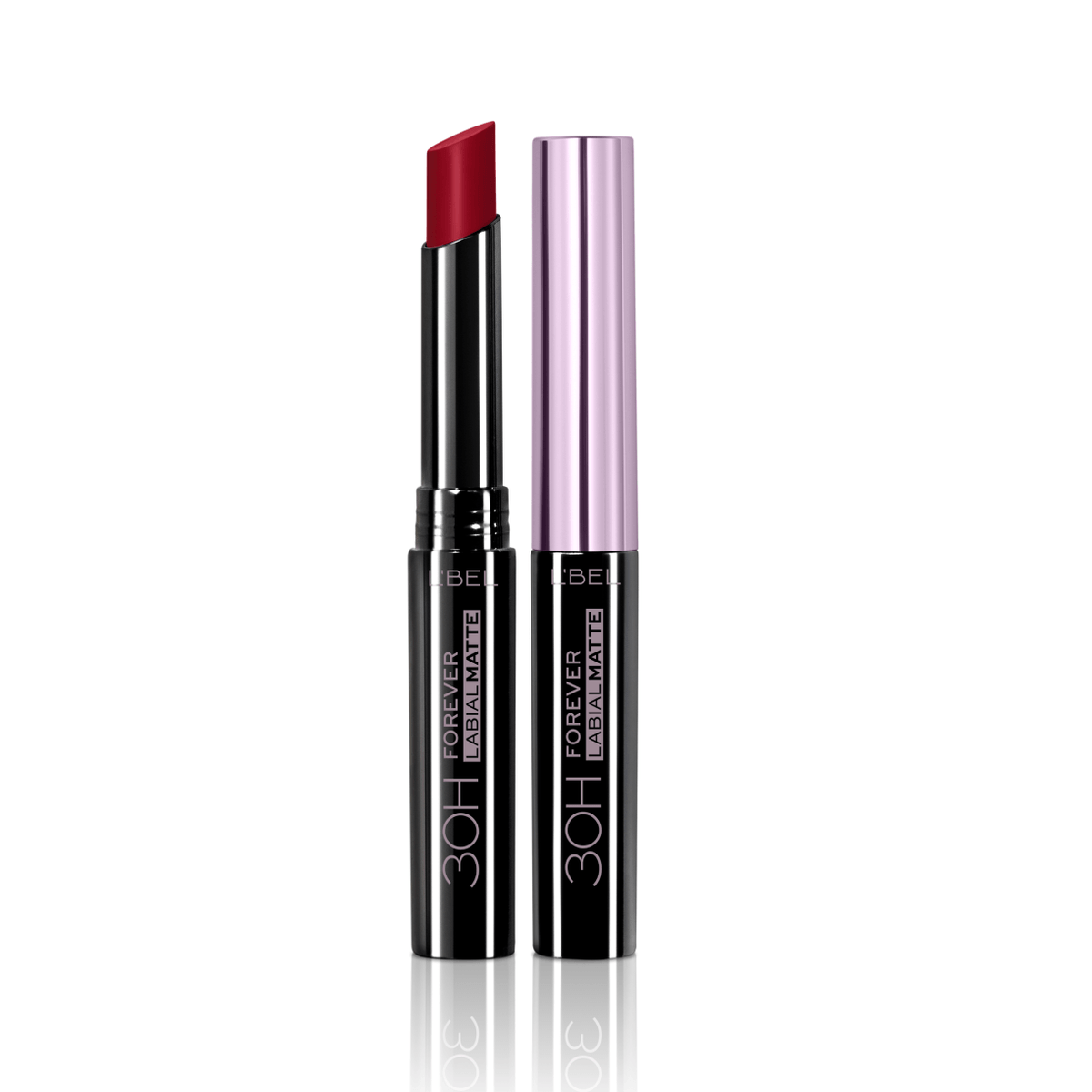 Labial MATE LARGA DURACIÓN en barra Forever Lbel, tono ROUGE BISOU