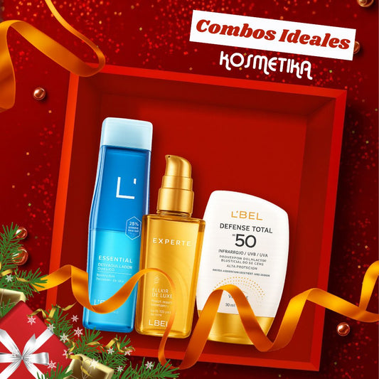 Combo 8- Desmaquillante Bifásico+ óleo capilar+ Blaoqueador solar FPS50