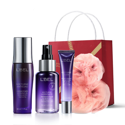 Set nocturne-Hidratante+sérum+contorno de ojos.
