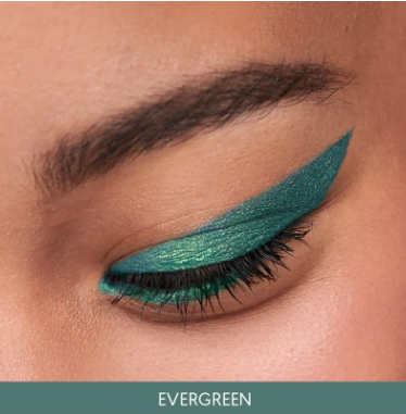 Delineador de ojos en gel studio look verde esmeralda