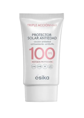 Protector Solar Facial Antiedad FPS 100 Triple Acción Max